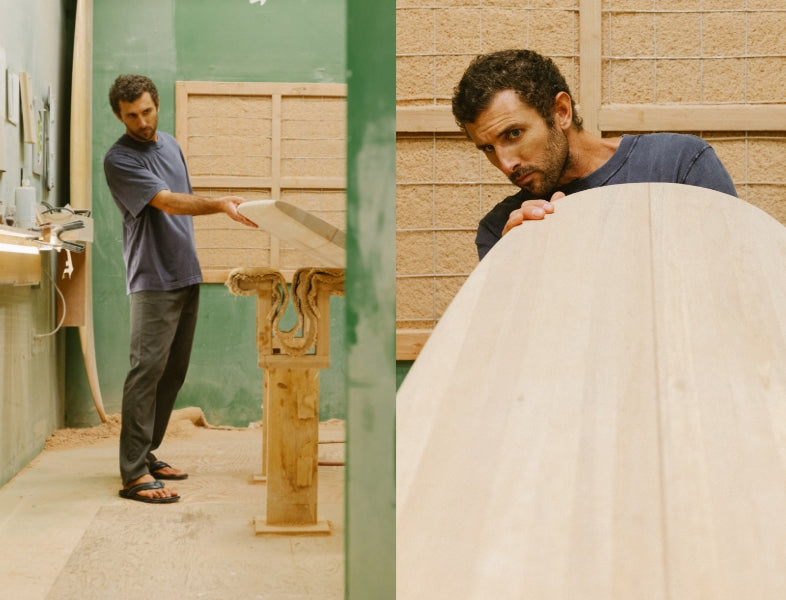 Image - Joey Valenti, an architect, designer, environmentalist, and entrepreneur uses invasive Albizia trees to craft sustainable new futures.